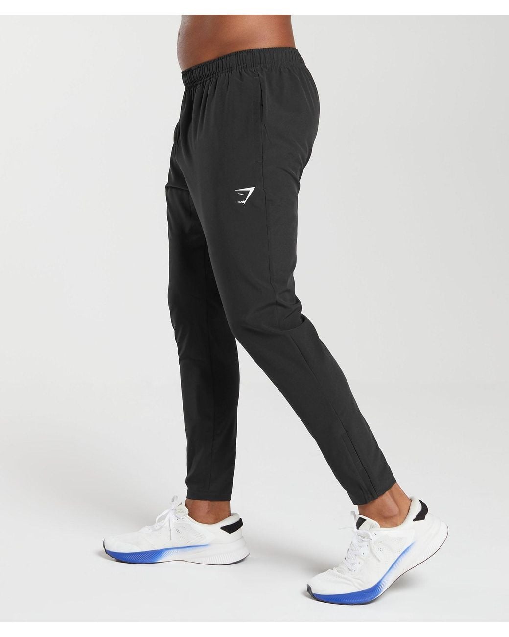 GYMSHARK Black Arrival Joggers for men
