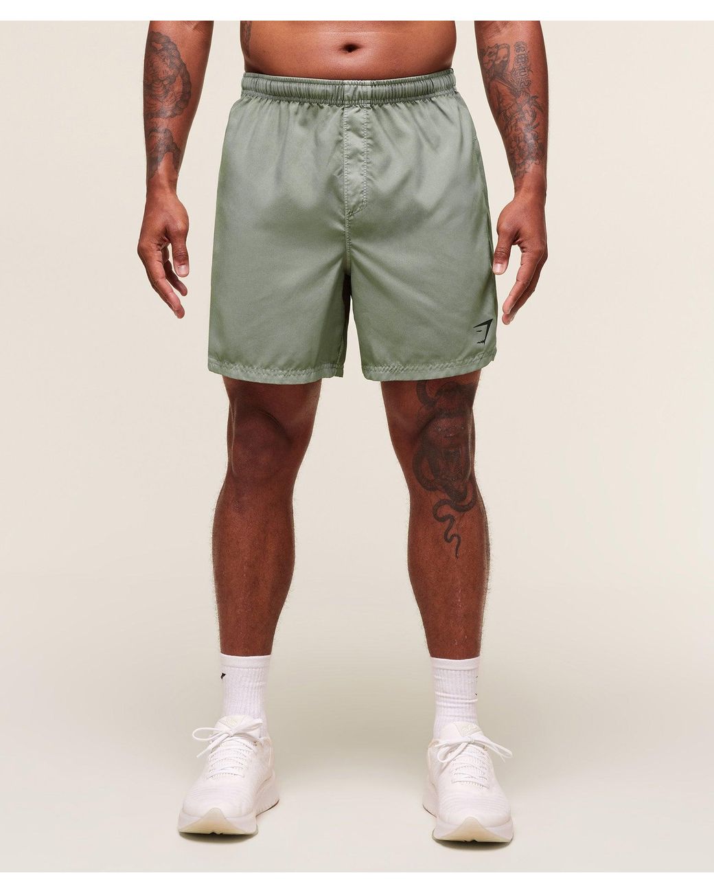 GYMSHARK Green Fit Zero 7" Short for men