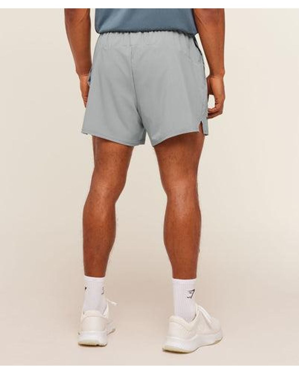 GYMSHARK Blue Train 5" Shorts for men