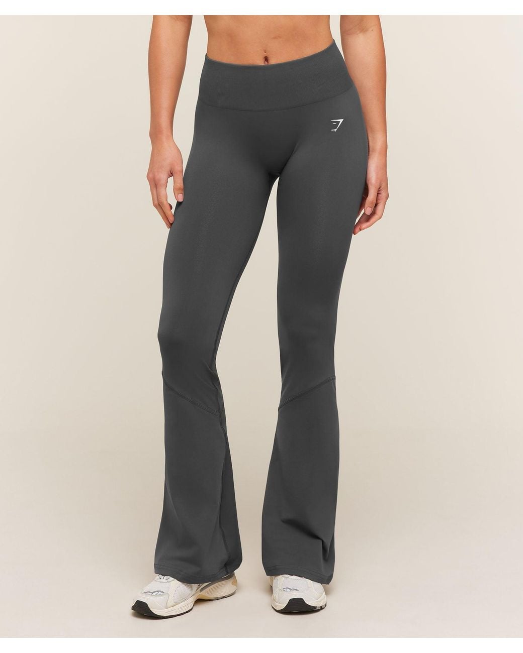 GYMSHARK Blue Everyday Seamless Flared Leggings