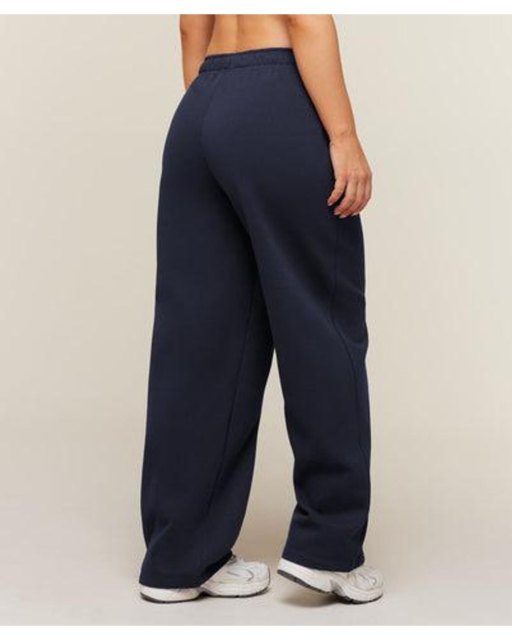 GYMSHARK Blue Cosy Luxe Campus Pants Short