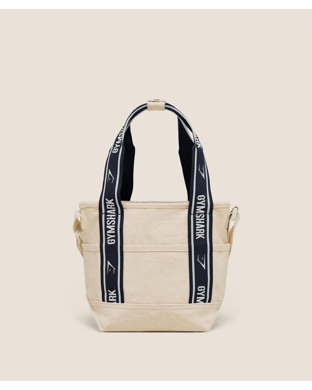 GYMSHARK Natural Logo Mini Tote