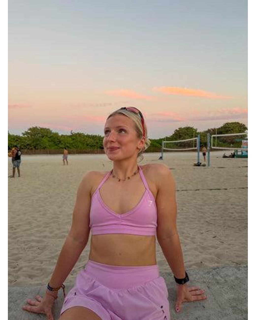 GYMSHARK Pink Running Elite 4" Loose Fit Shorts