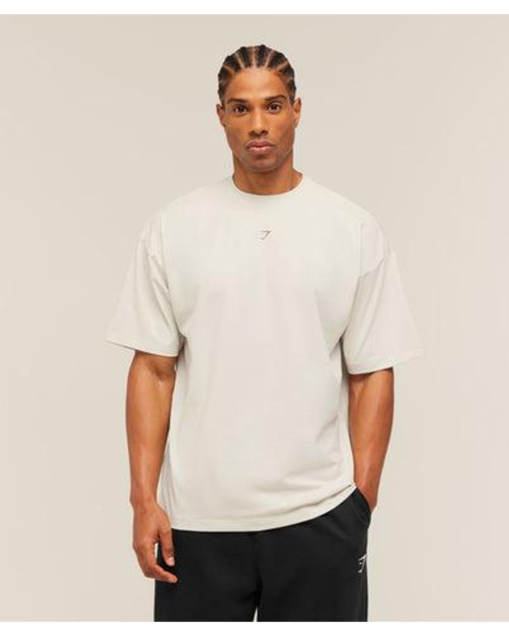 GYMSHARK Natural X Frazetta Power T-Shirt for men