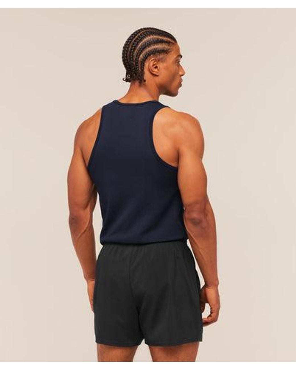 GYMSHARK Blue Vital Tank for men