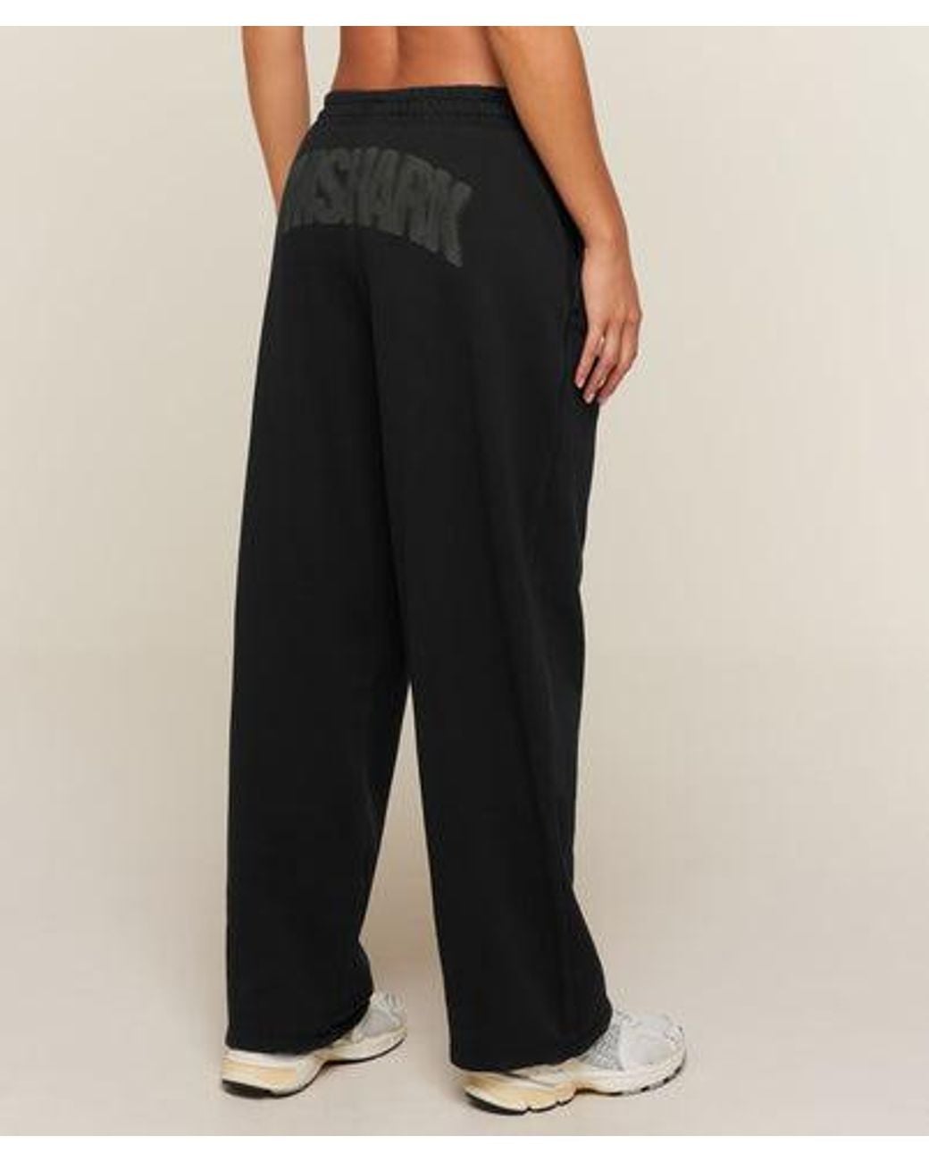 GYMSHARK Black Power Straight Leg Pants