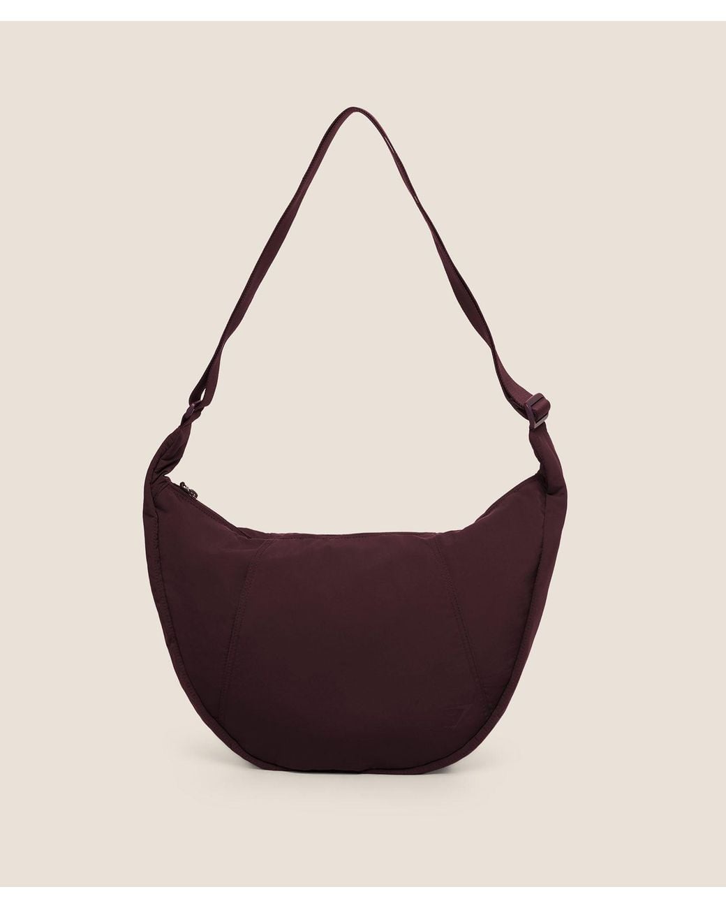 GYMSHARK Purple Large Pleat Crossbody