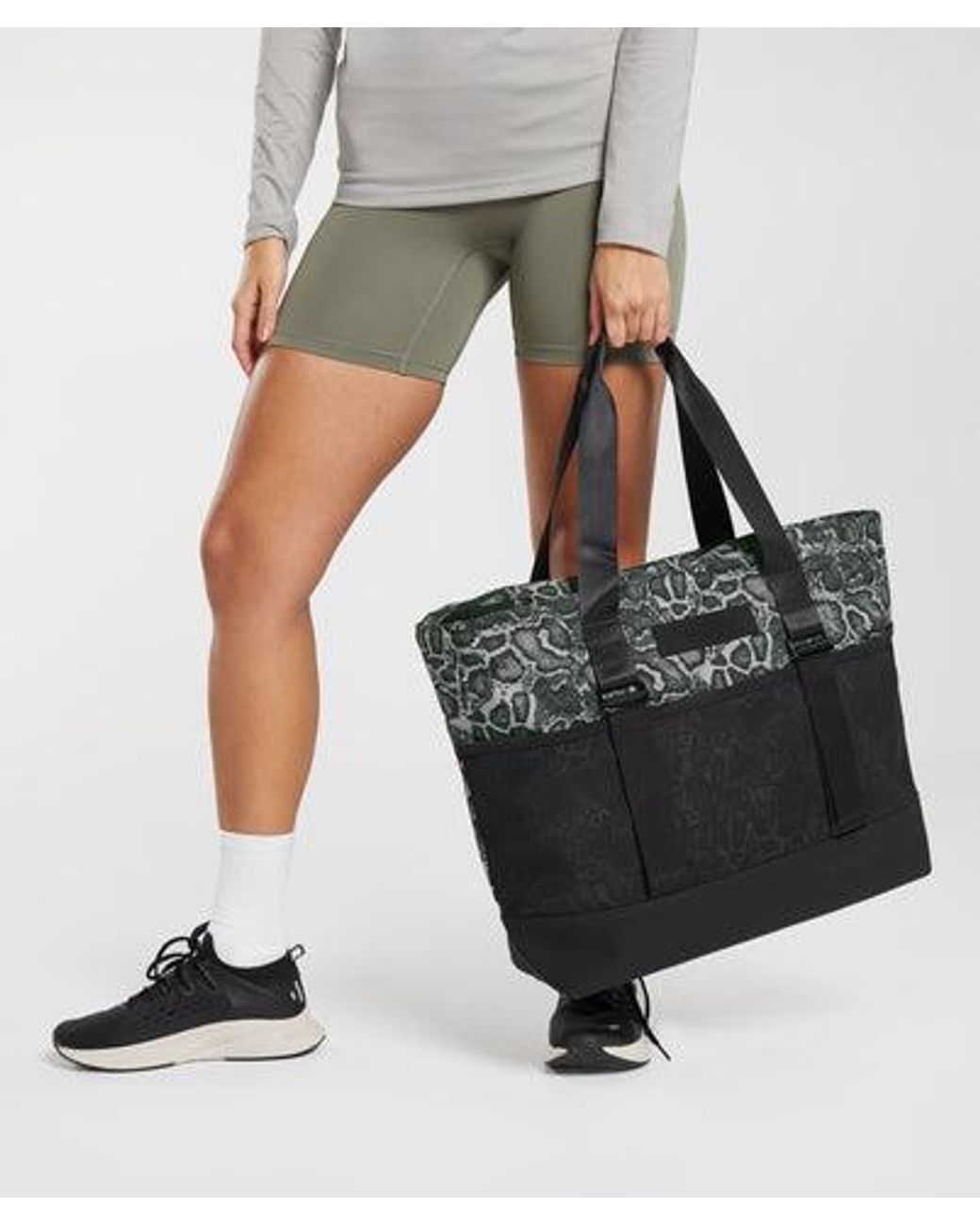 GYMSHARK Black Everyday Tote