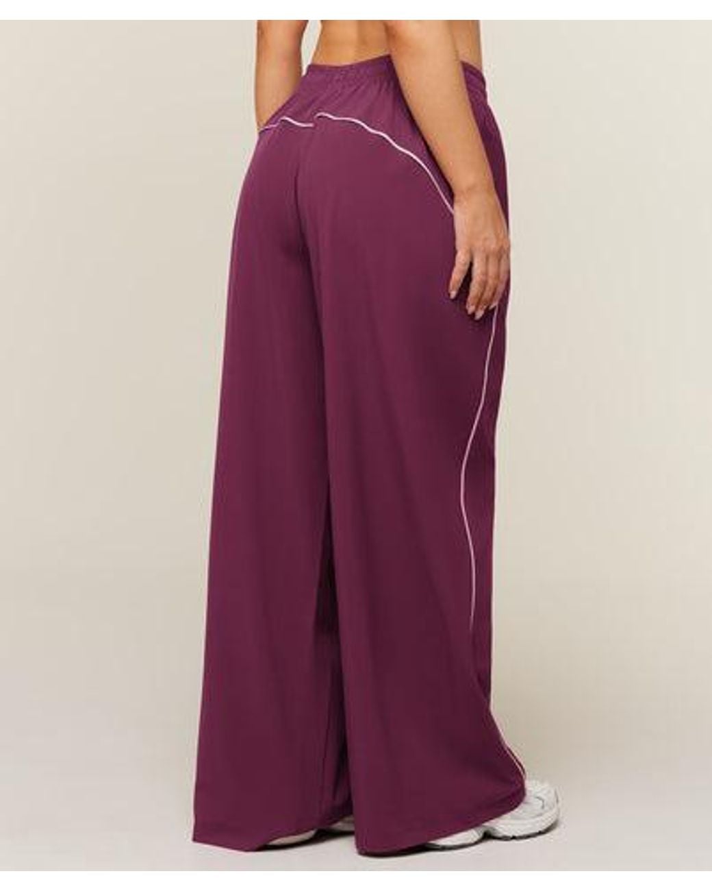 GYMSHARK Purple Track Pants Short