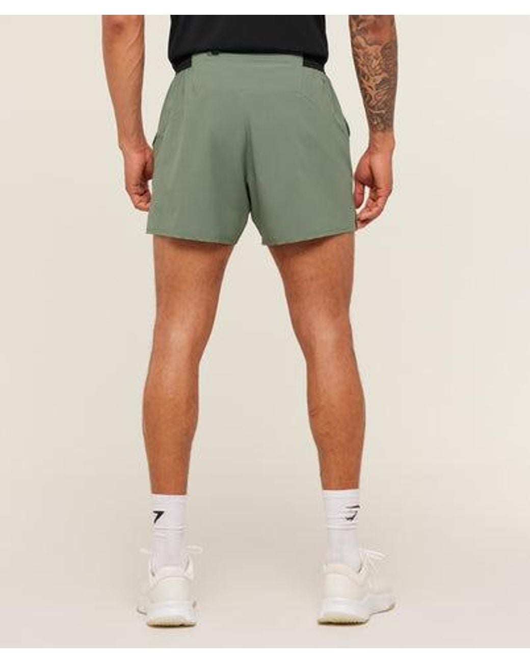 GYMSHARK Green Weekend 5" Shorts for men