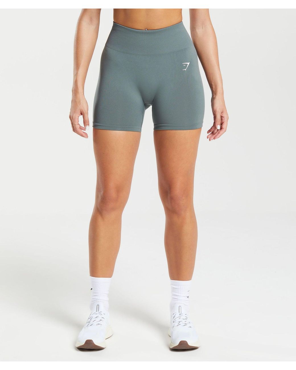 GYMSHARK Blue Everyday Seamless Shorts
