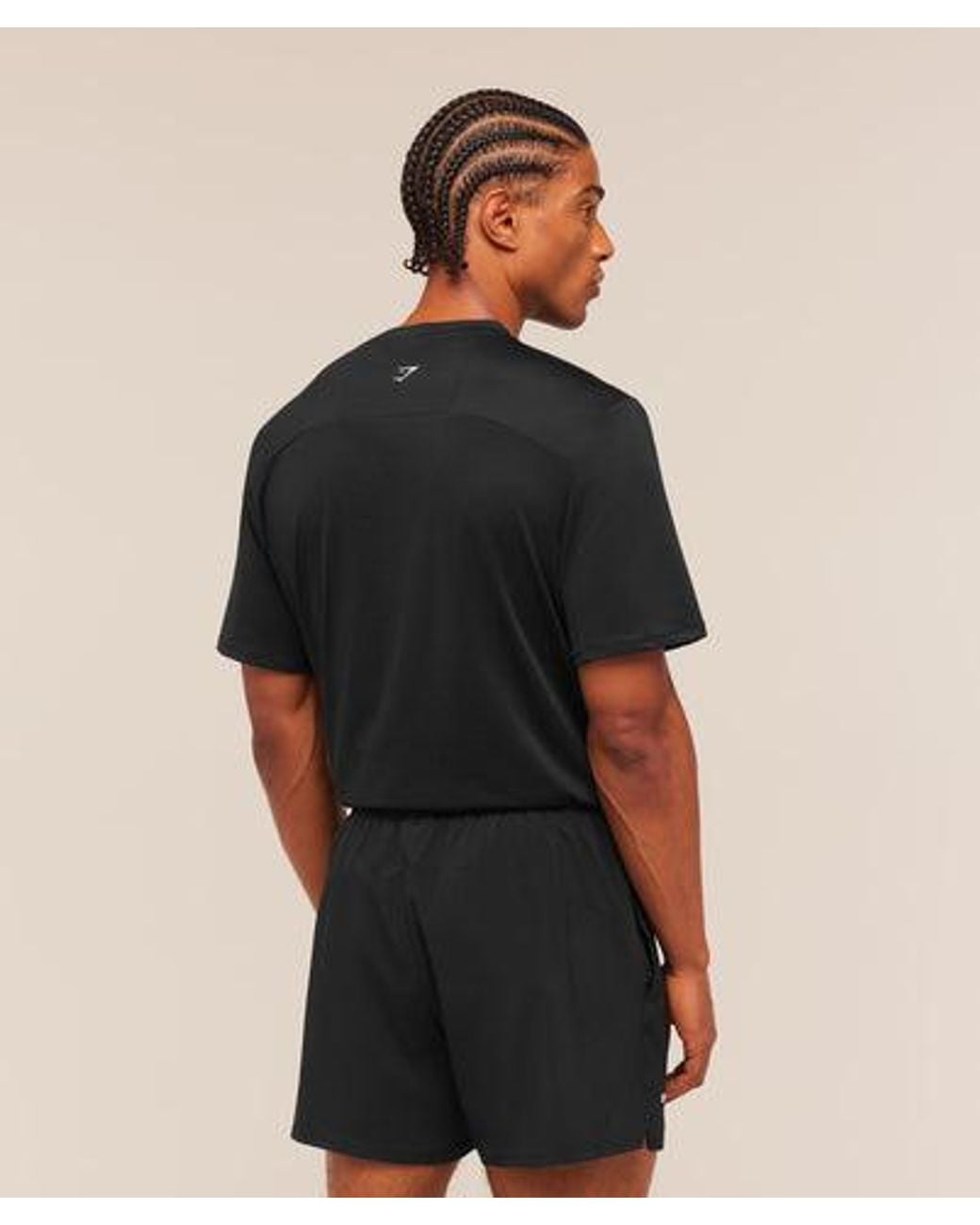 GYMSHARK Black Train T-Shirt for men