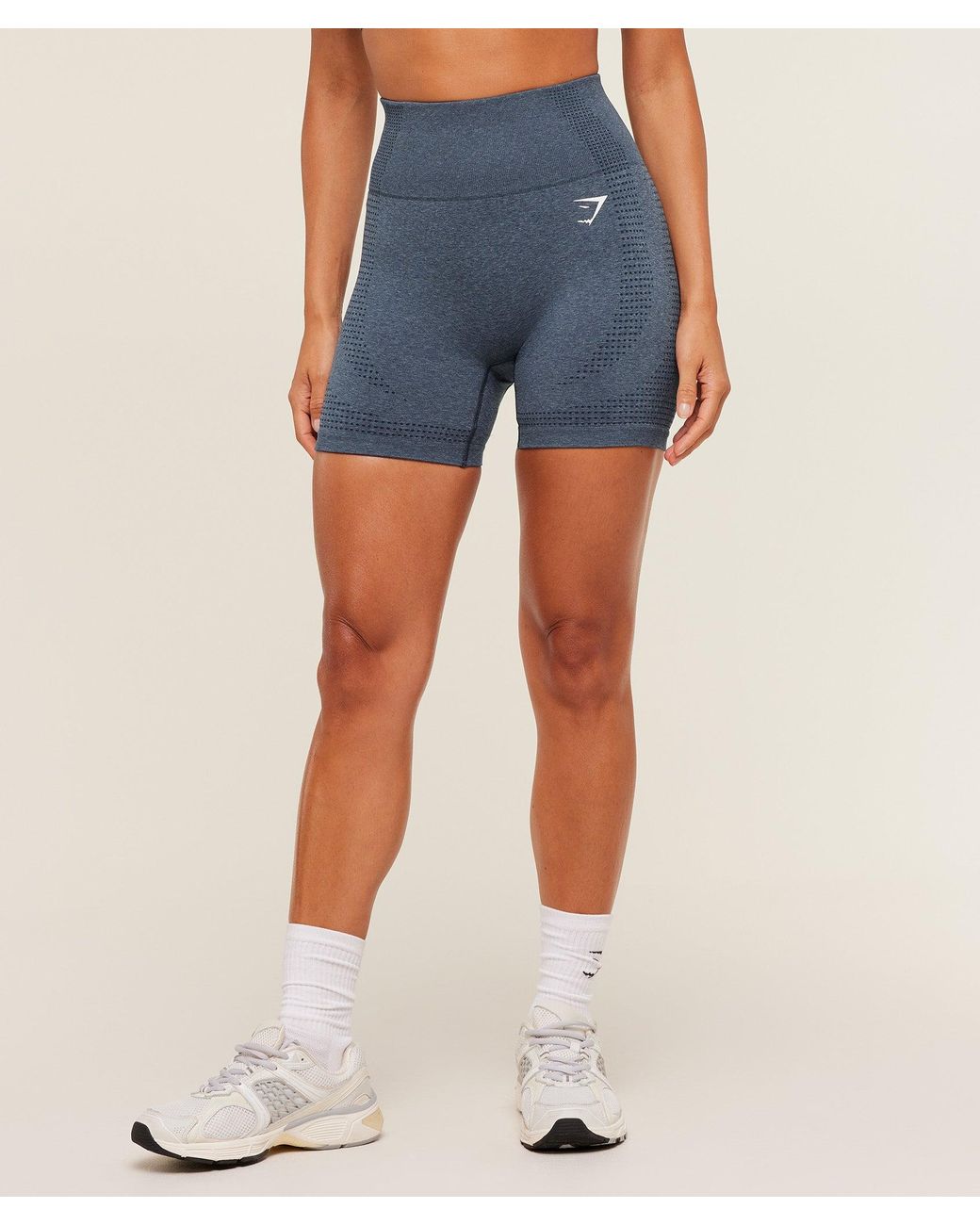 GYMSHARK Blue Vital Seamless 2.0 Shorts