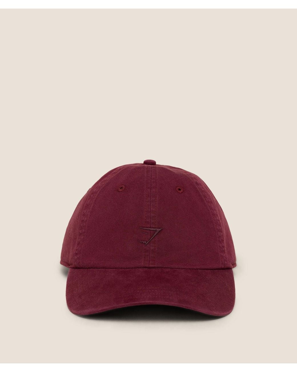 GYMSHARK Red Relaxed Cap