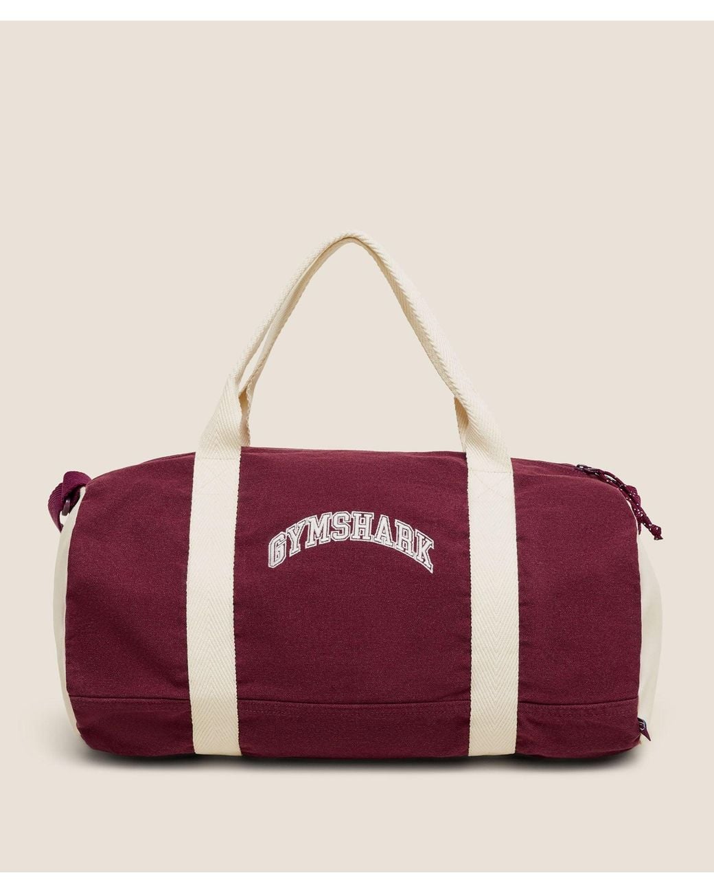 GYMSHARK Red Essentials Duffle Bag