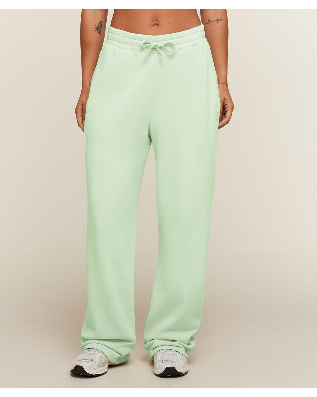 GYMSHARK Green Power Straight Leg Pants
