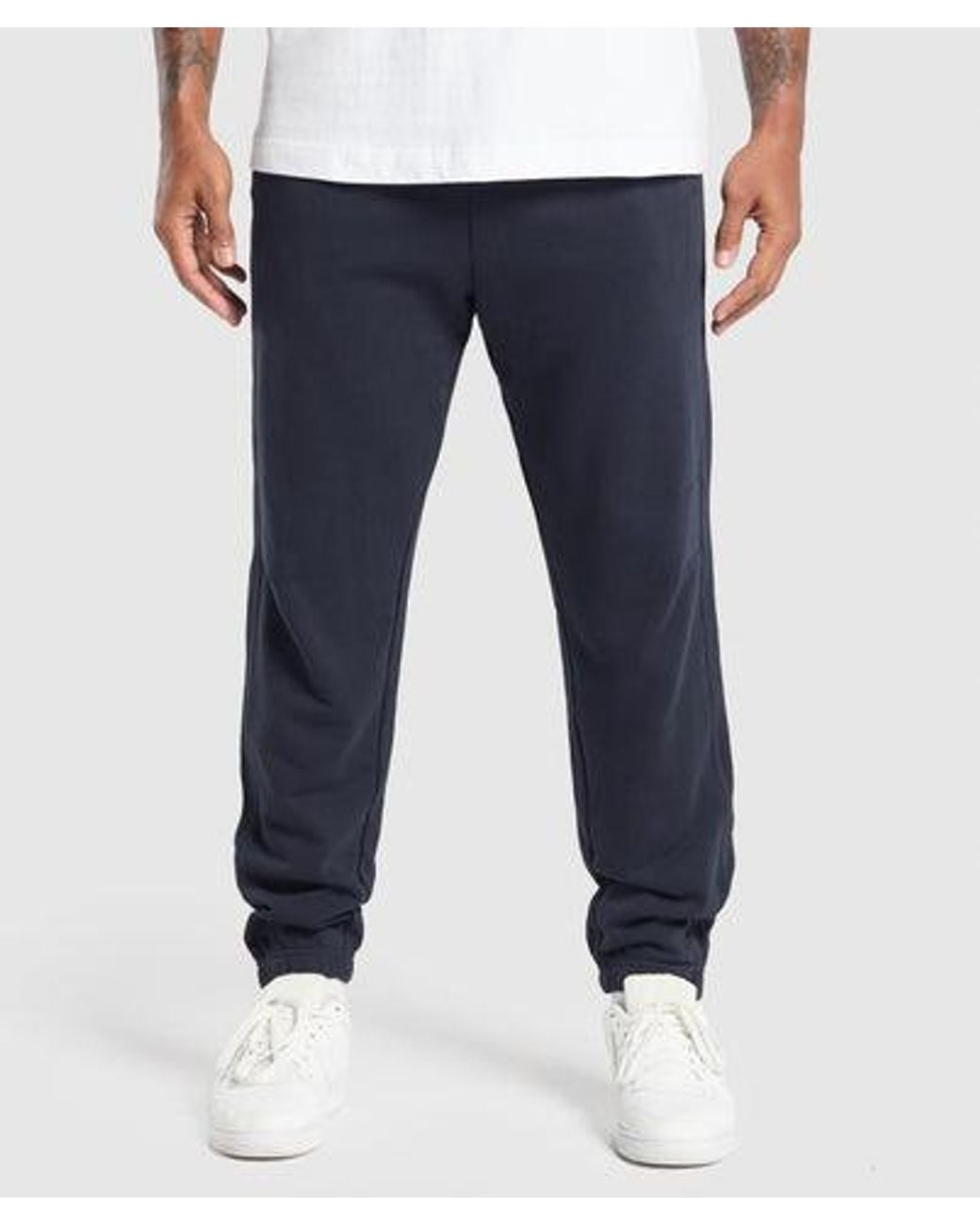 GYMSHARK Blue Rest Day Pant for men
