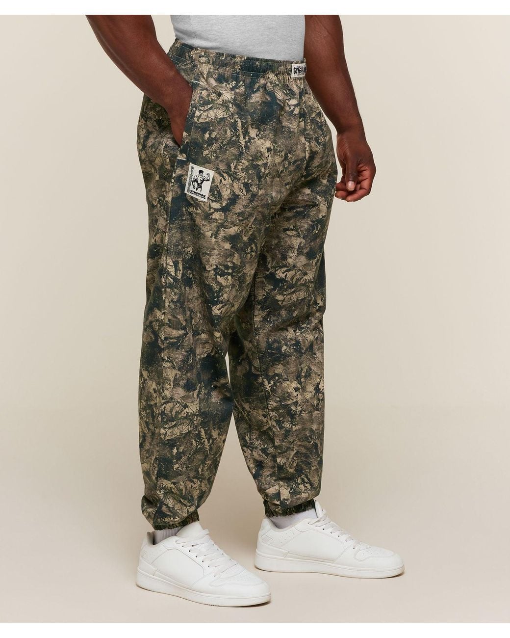 GYMSHARK Natural Pumper Pants for men