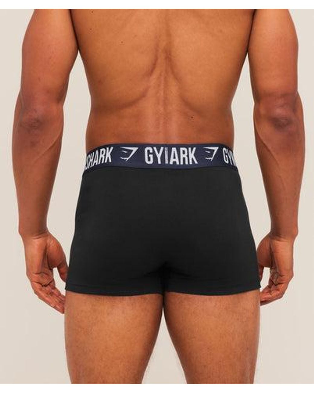 GYMSHARK Black Boxer Brief 5Pk for men