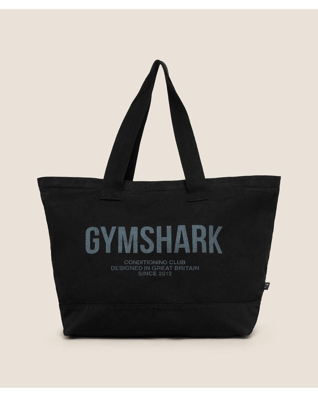 GYMSHARK Black Conditioning Club Tote