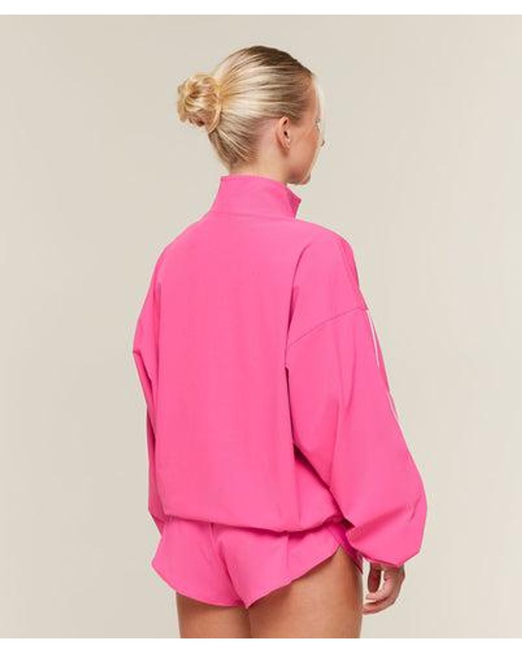 GYMSHARK Pink Track Jacket