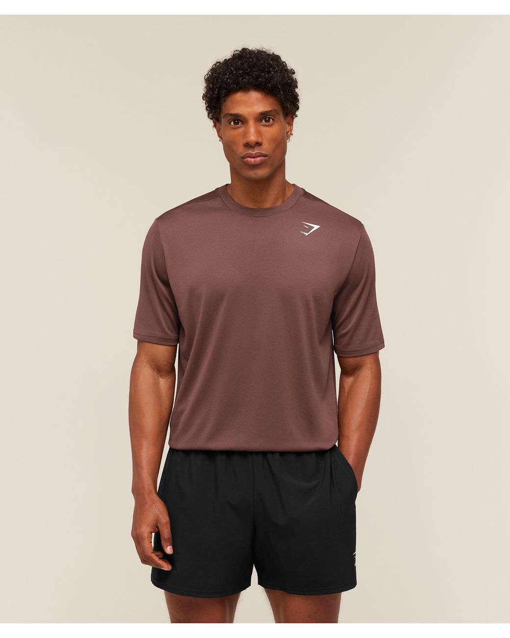 GYMSHARK Red Arrival T-Shirt for men