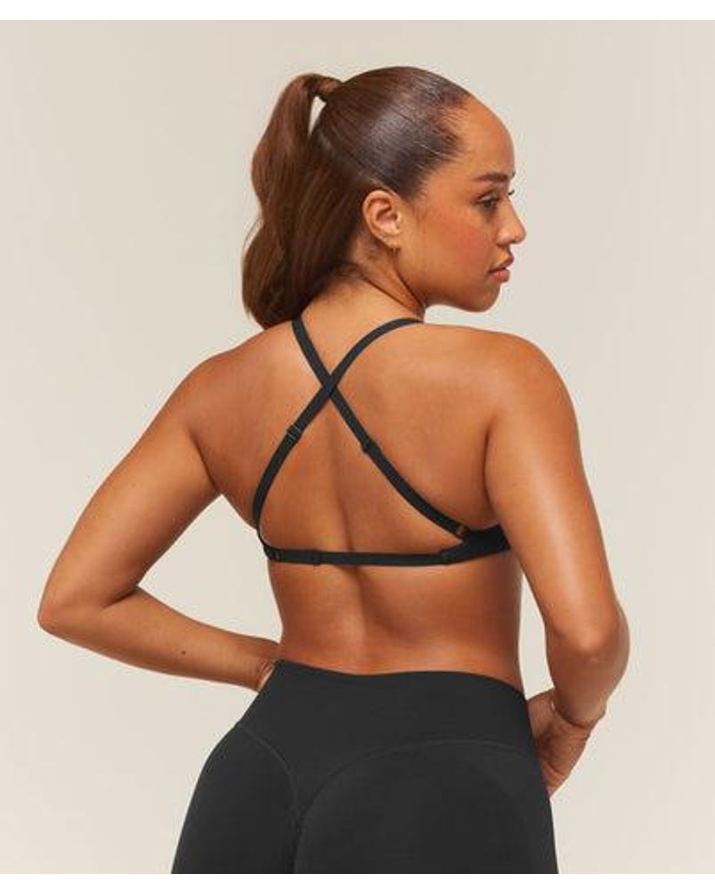 GYMSHARK Black Lift Seamless 2.0 Sports Bra