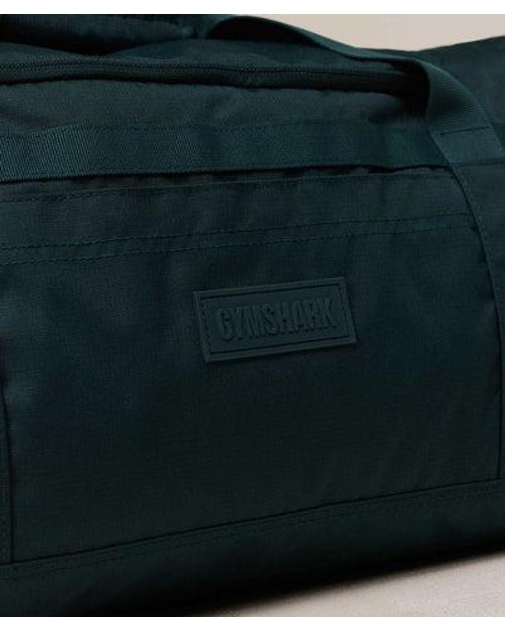 GYMSHARK Black Active Holdall Medium