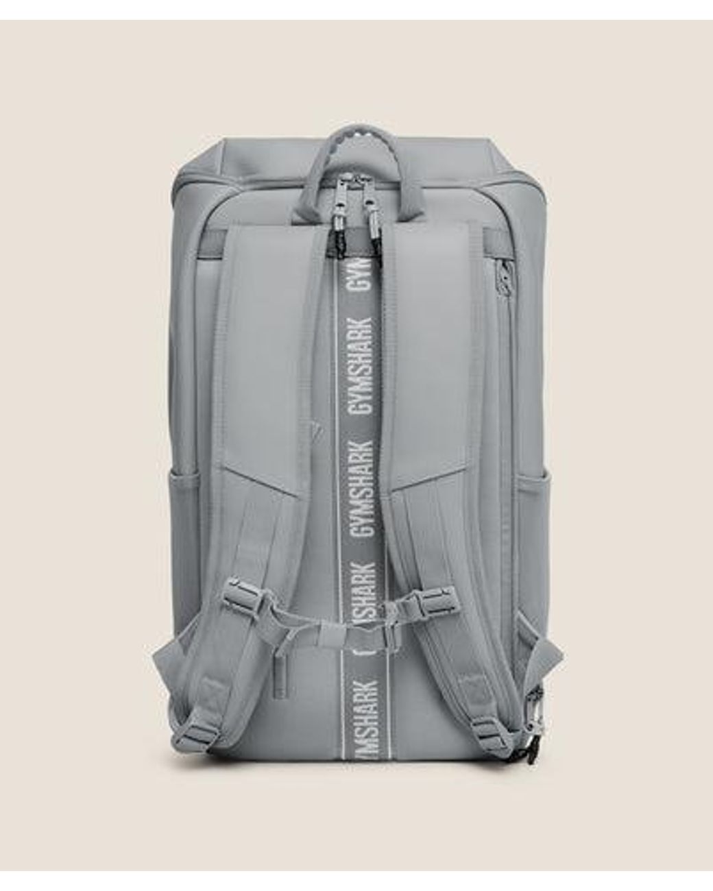 GYMSHARK Gray Sleek Backpack