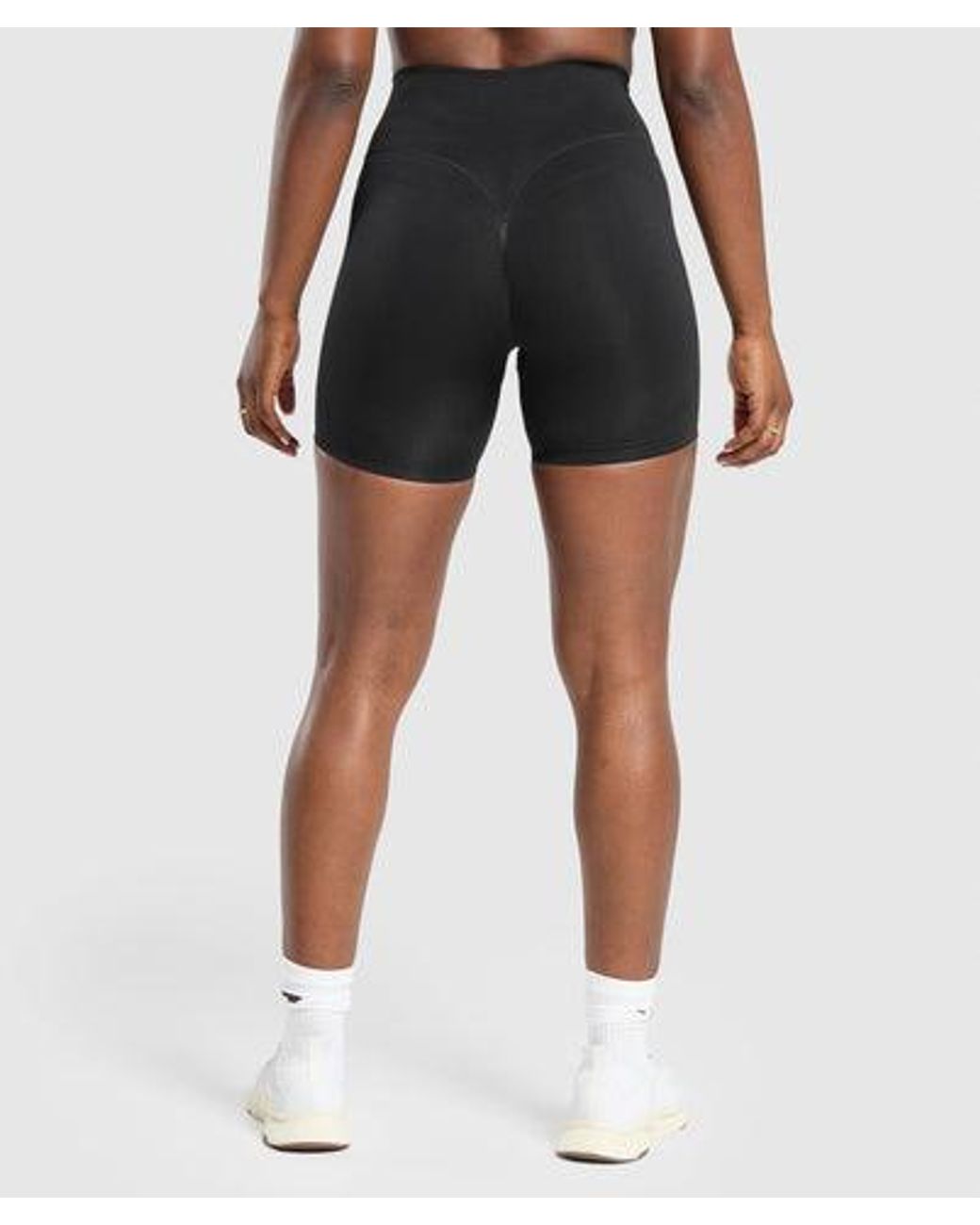 GYMSHARK Blue Activate Seamless Shorts