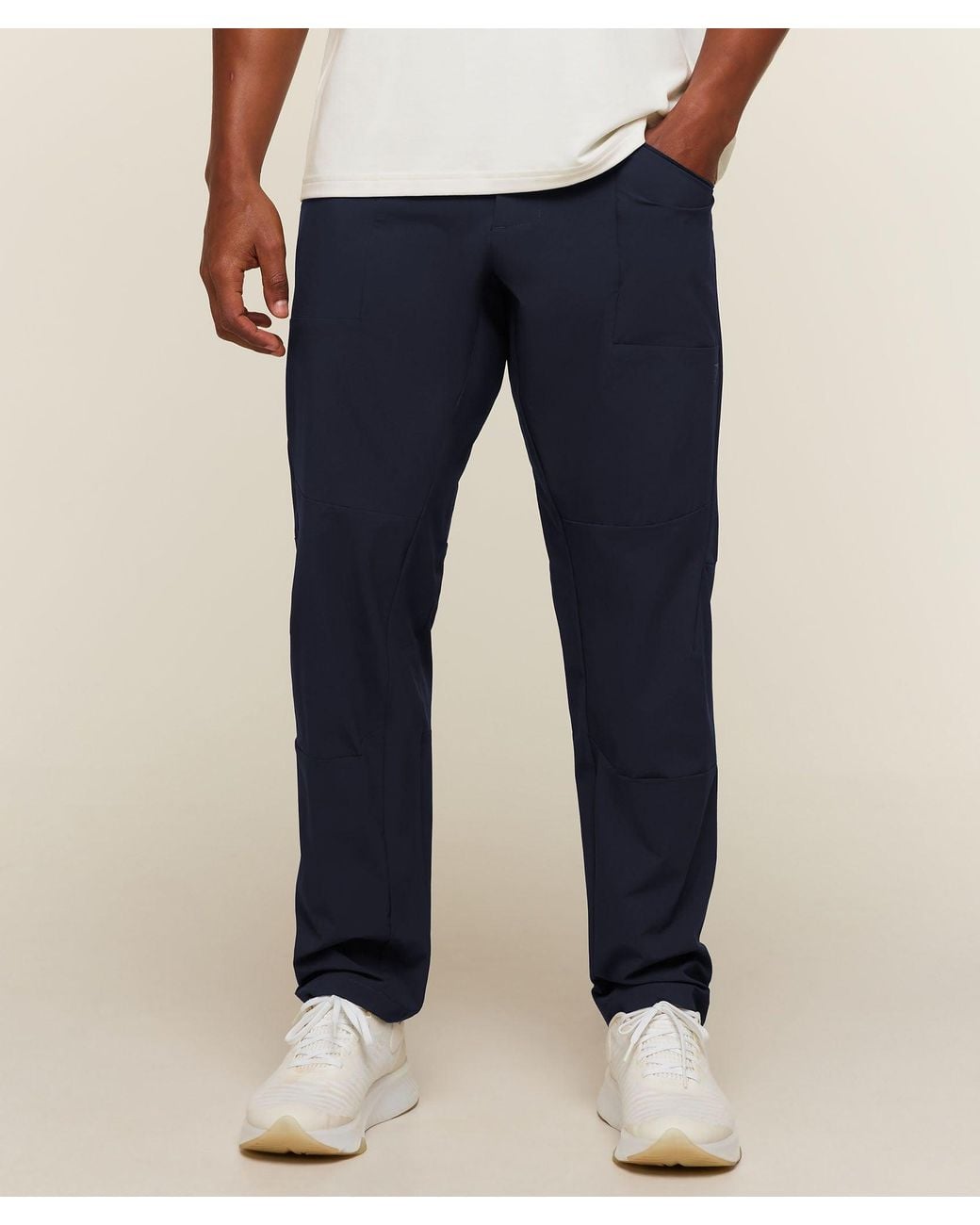 GYMSHARK Blue Weekend Pants for men