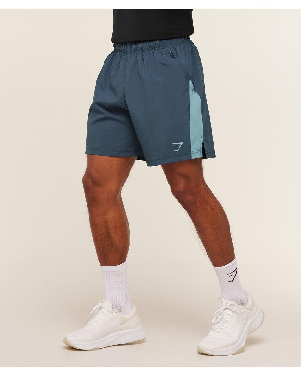 GYMSHARK Blue Sport 7" Shorts for men