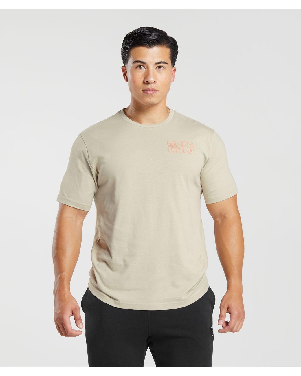 GYMSHARK Natural Lifting Club T-Shirt for men