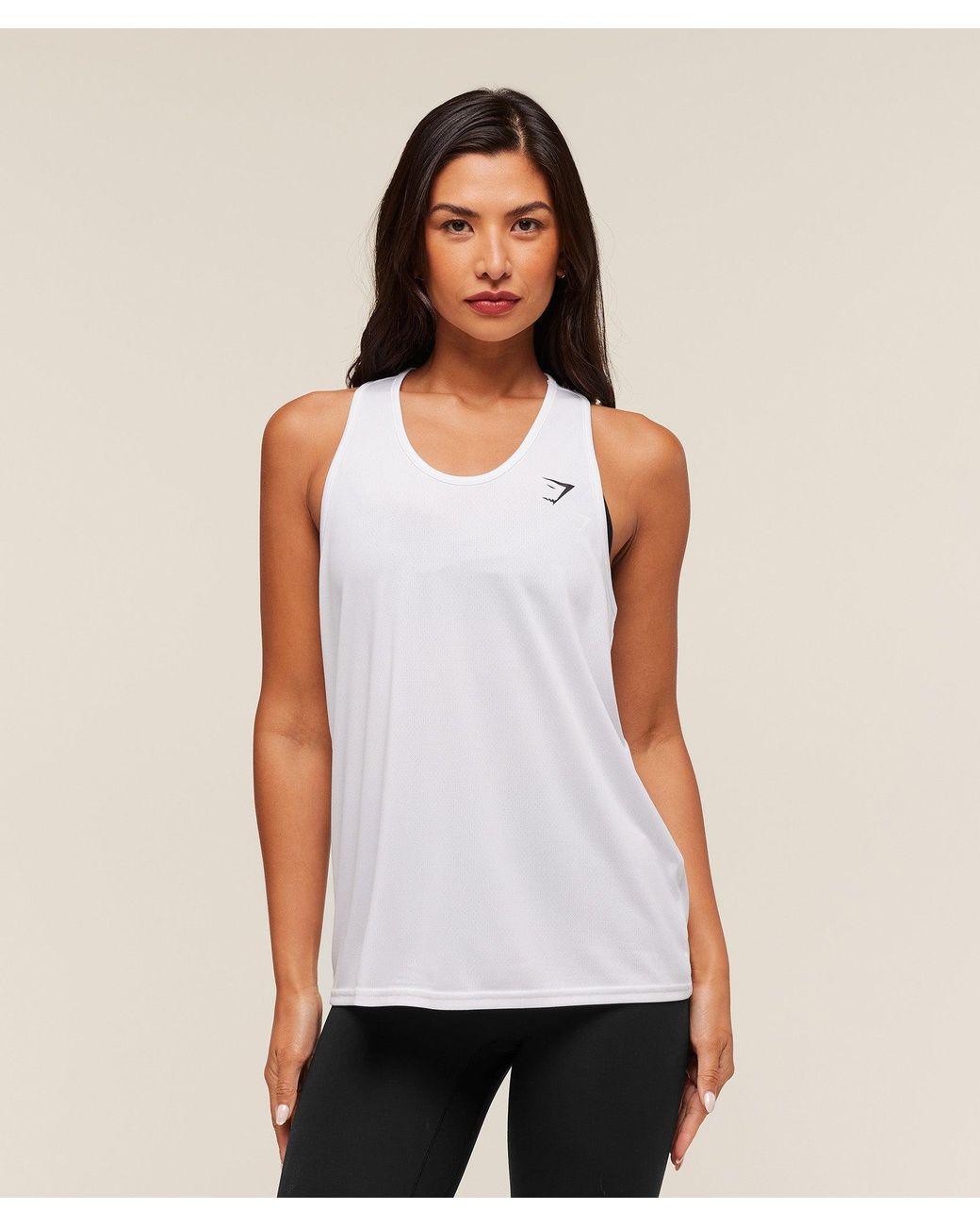 GYMSHARK White Training Vest