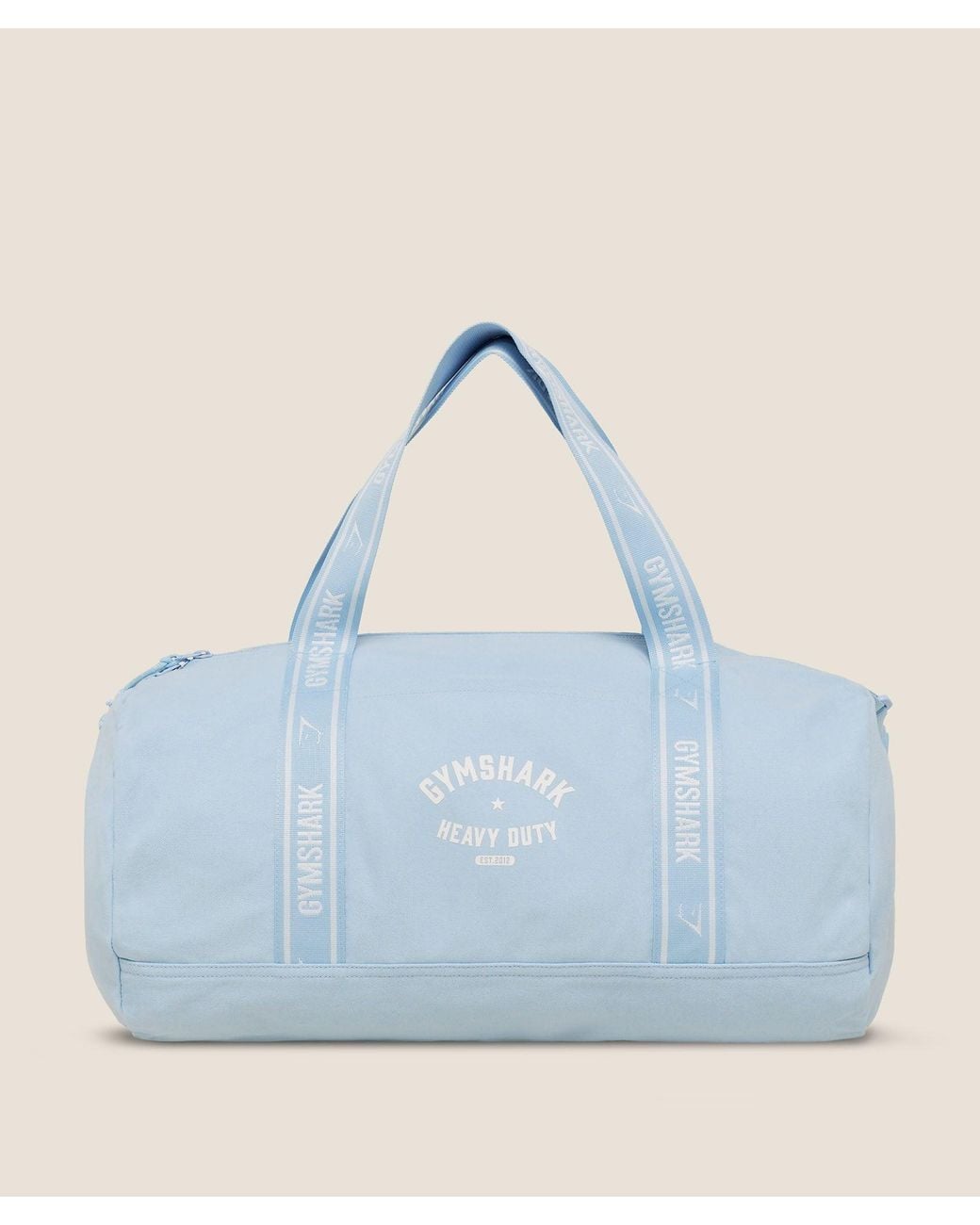 GYMSHARK Blue Logo Duffle Bag