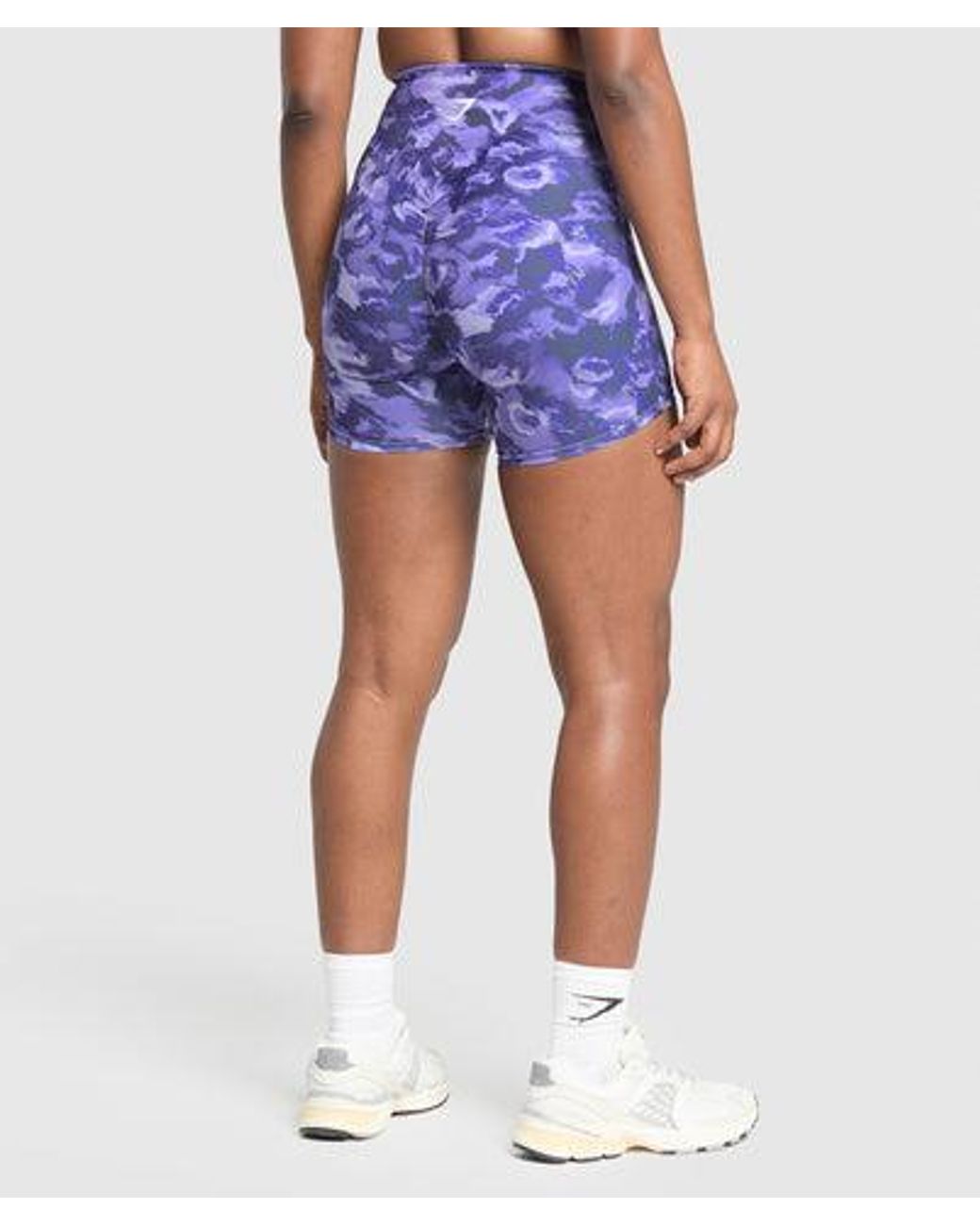 GYMSHARK Blue Power Original Tight Shorts