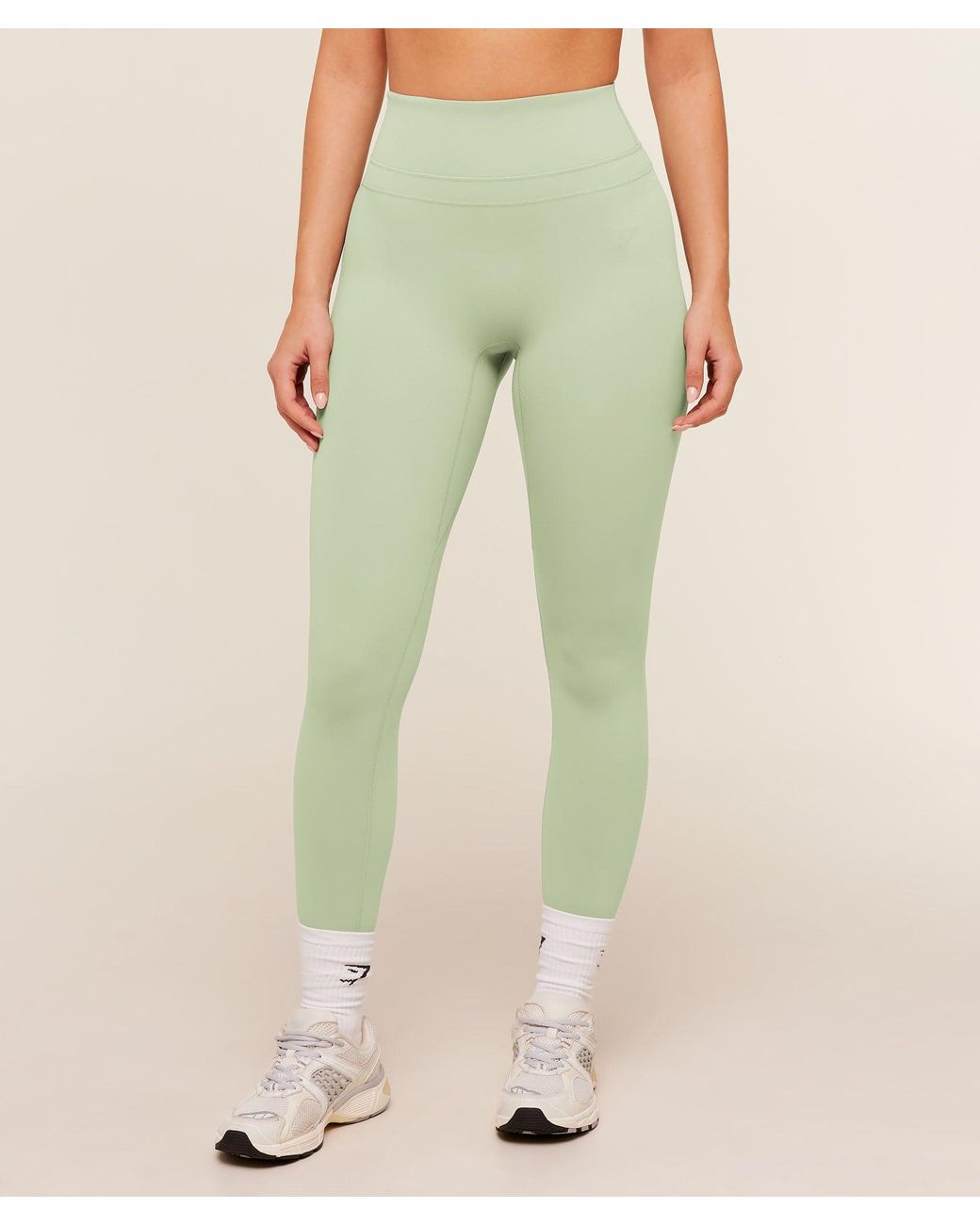 GYMSHARK Green Whitney Regular Leggings