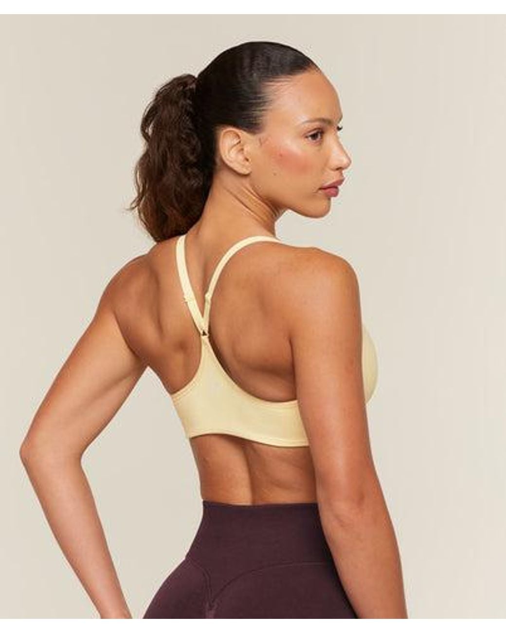 GYMSHARK Green Relay Seamless Light Support Sports Bra