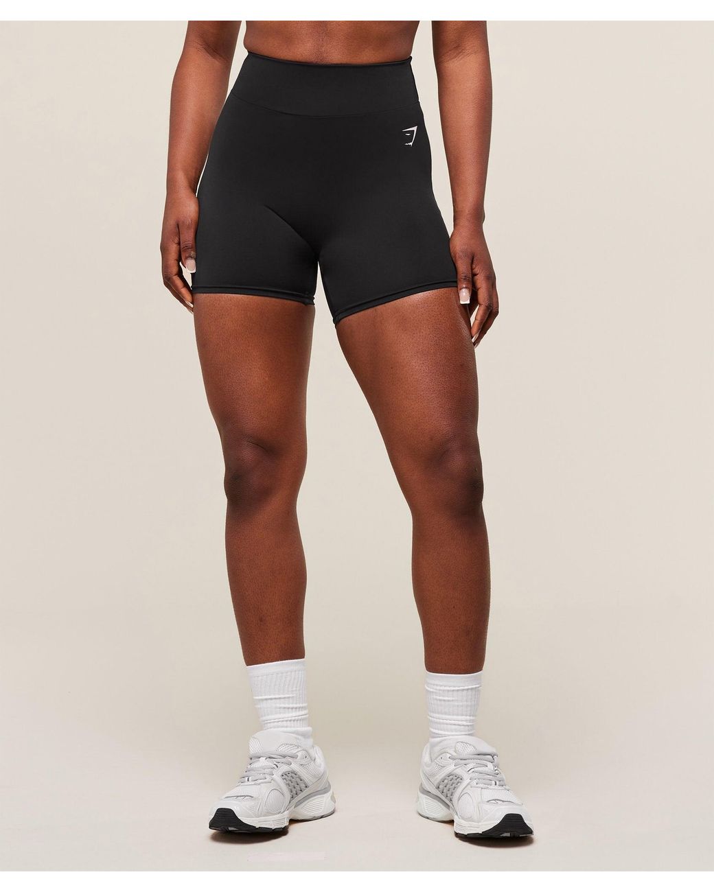GYMSHARK Black Power Original Tight Shorts