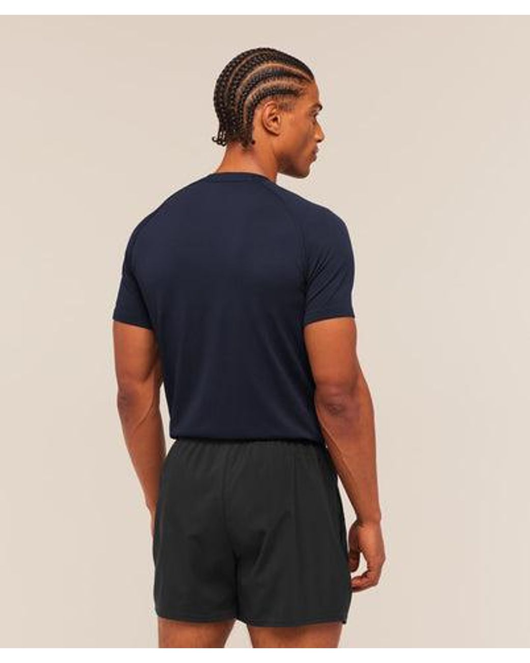 GYMSHARK Blue Vital Seamless T-Shirt for men