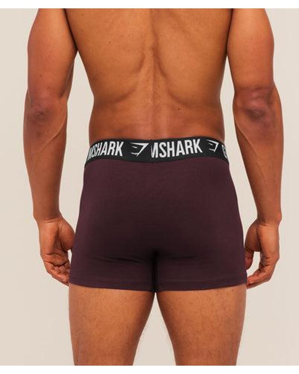 GYMSHARK Gray Boxer Brief 5Pk for men