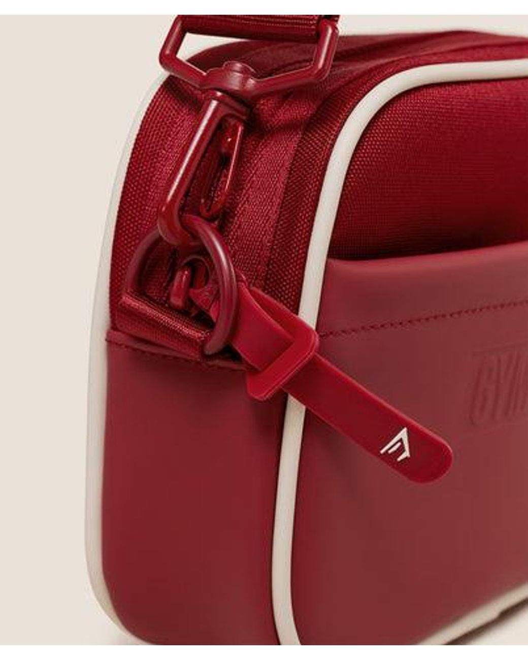 GYMSHARK Red Everyday Camera Bag