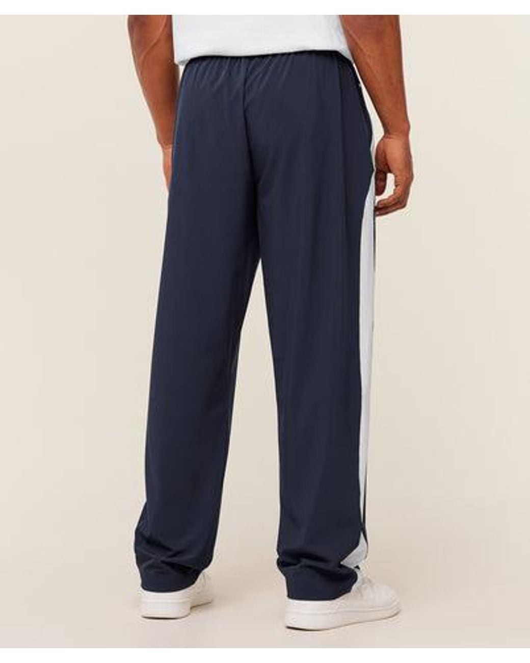 GYMSHARK Blue Collegiate Tech Pant for men
