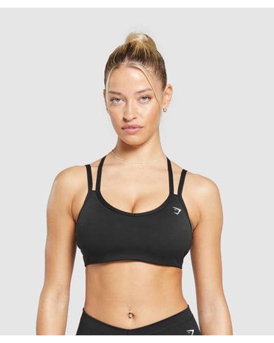 GYMSHARK Natural Strap Feature Sports Bra