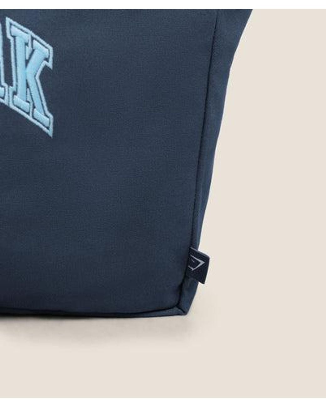 GYMSHARK Blue Essentials Tote