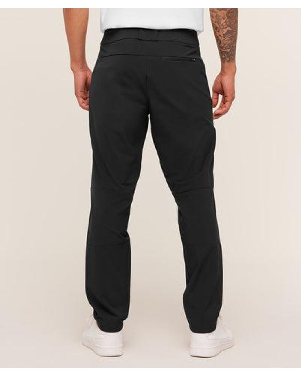 GYMSHARK Black Weekend Pants for men