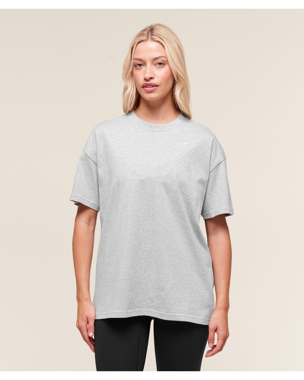 GYMSHARK White Training Oversized T-Shirt