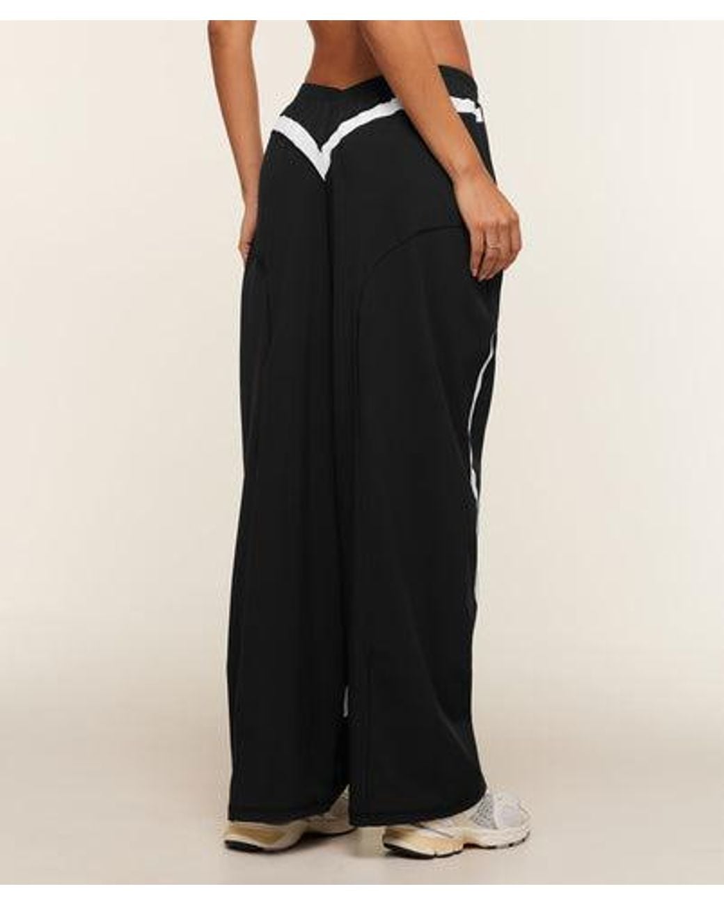 GYMSHARK Black Edge Dipped Pants Tall