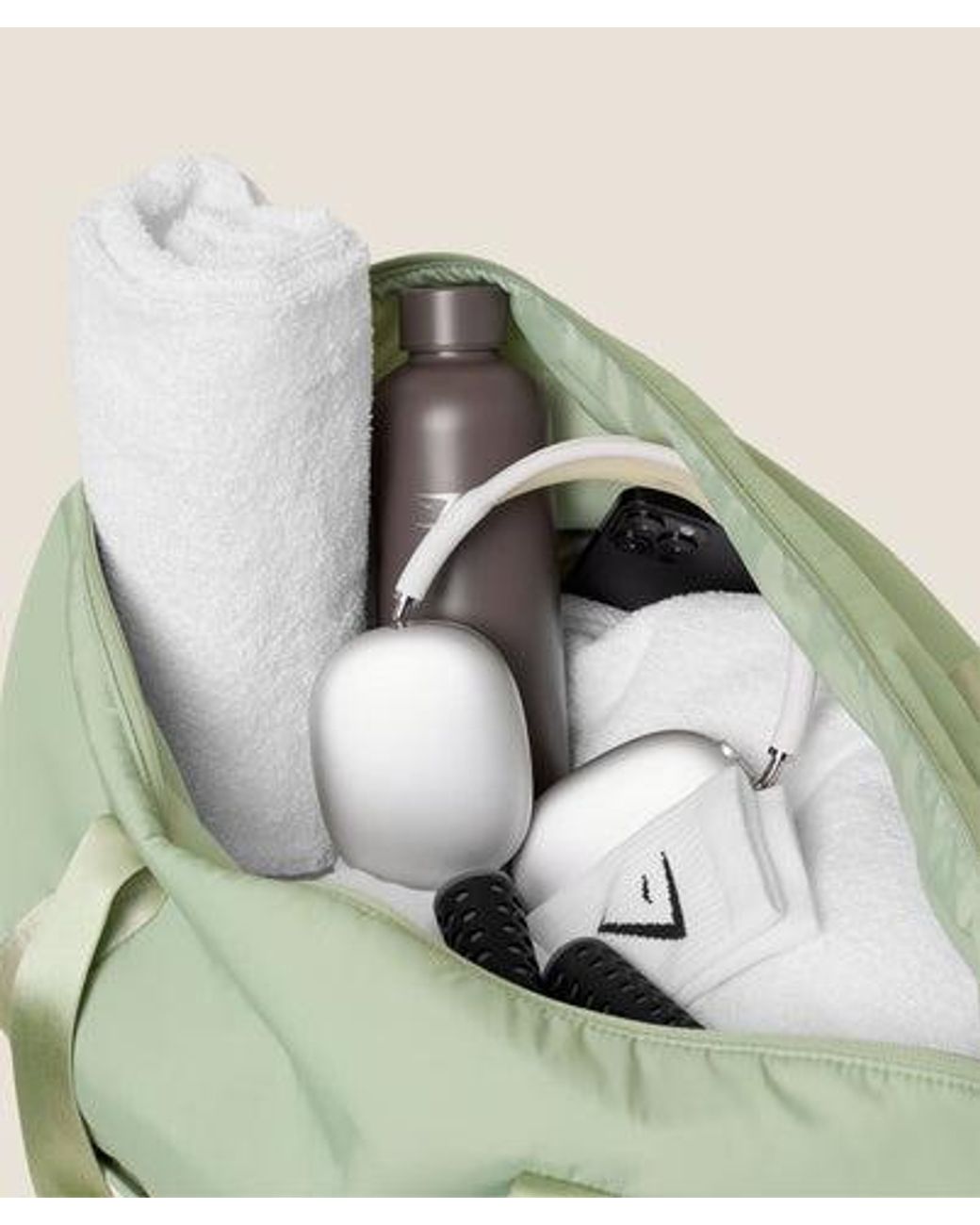 GYMSHARK Green Mode Duffle Bag