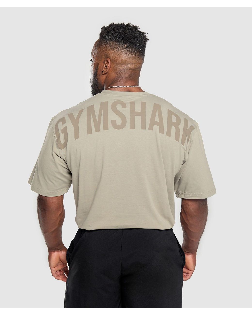 GYMSHARK Natural Power T-Shirt for men